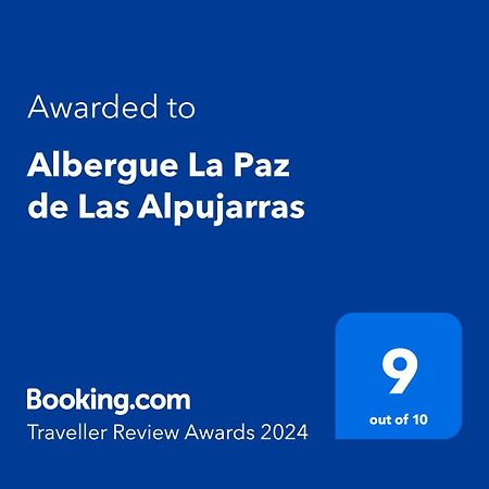 Albergue La Paz De Las Alpujarras Padules ภายนอก รูปภาพ